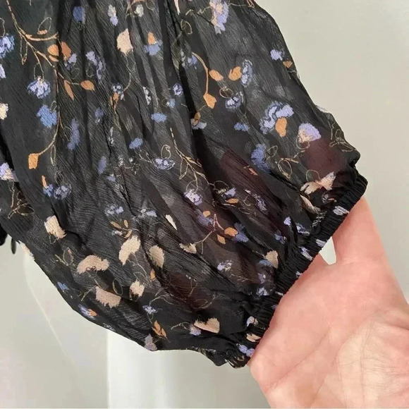 NWT Ba&sh Topaz Crop Floral Top size XS - Picture 7 of 15